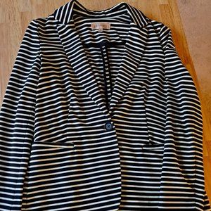 Philosophy striped Ponte blazer, M